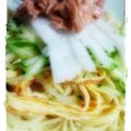 あくあみ's cooksnap of when they made ツナ大根のシャキシャキサラダ風冷やし中華.