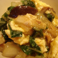 Maraisin's cooksnap of when they made 青梗菜・干ししいたけ・玉子の台湾風？炒め.