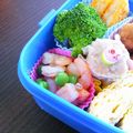 ♪珠香♪'s cooksnap of when they made お弁当に簡単彩り！海老とグリーンピース.