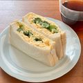 Etsu☆ko's cooksnap of when they made 母の味♡きゅうりと卵の食パンサンド.