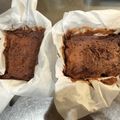 min☆___'s cooksnap of when they made 濃厚！レンジで簡単！お豆腐ガトーショコラ.