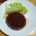 あーこ's cooksnap of when they made 簡単♡チーズインハンバーグ.