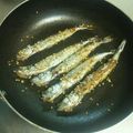 ☆ﾗﾝﾎﾞ☆'s cooksnap of when they made ししゃもの塩胡椒炒り胡麻焼き.