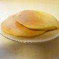 フクちゃんサキちゃん's cooksnap of when they made もち麦でもちもち♡パンケーキ.