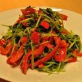 ＷａＴヒロコロ's cooksnap of when they made 豆苗とパプリカの炒め物.