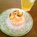 プップさん's cooksnap of when they made ごろごろ芋とクランベリーの米粉マフィン.