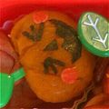 ちなっぴん's cooksnap of when they made ハロウィン　おばけかぼちゃキャラ弁.