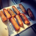 ジャンキーくん's cooksnap of when they made チーズソーセージ春巻き☆粒マスタード風味.