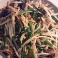 岳悠麗誓's cooksnap of when they made 「挽肉＆ニラ＆もやし」のピリ辛♪中華炒め.
