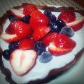 ぱっそぁ's cooksnap of when they made ラズベリーのベリーベリーレアチーズタルト.