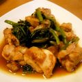 gambee's cooksnap of when they made 超簡単☆鶏肉とインゲンの醤油おかか炒め.