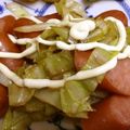 輝くくまさん's cooksnap of when they made キャベツも食べちゃう♪ウインナー炒め.