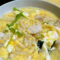 ありまちとも's cooksnap of when they made 簡単白だし鶏うどん.