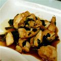 smilemiyo's cooksnap of when they made 超簡単☆鶏肉とインゲンの醤油おかか炒め.