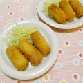 pitachan1's cooksnap of when they made 簡単♡ちくわチーズフライ.