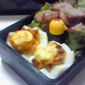 トミトミトミー's cooksnap of when they made ✿お弁当に♪ゆで卵のカップでソースマヨ✿.