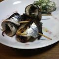 Blue Apple's cooksnap of when they made 秋刀魚の梅しそ巻き(スチームロースター）.