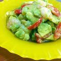 Naxxx's cooksnap of when they made エビアボカドのレモン塩こうじ和え.