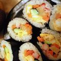 ローズW's cooksnap of when they made 韓国ののり巻き❀キムパプ.