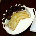 classic's cooksnap of when they made 巨峰のデコレーションケーキ.
