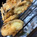 べべこ1986's cooksnap of when they made 茄子の天ぷら（衣がカリカリ）.