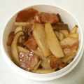 ケロリーにゅ's cooksnap of when they made ベーコンとエリンギの炒め物.