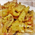瑠梨佳's cooksnap of when they made 簡単！おいしいイカの天ぷら.