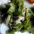 MAYUSHIZU's cooksnap of when they made オクラとささ身の小鉢.