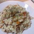 natsu1231's cooksnap of when they made 簡単＊野菜とひき肉の炊き込みピラフ＊.