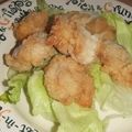 きらり流れ星's cooksnap of when they made カリカリ衣＊チキン竜田揚げ♪.