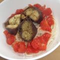 きらり流れ星's cooksnap of when they made 夏野菜でトマトそうめん☆.