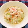★しょーこ★'s cooksnap of when they made 白菜とカニカマのチーズ蒸し.