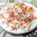meff's cooksnap of when they made 簡単あるものでピラフ.