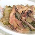 きらり流れ星's cooksnap of when they made 白菜とイカのキムチの素炒め.