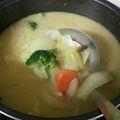 シャナエ's cooksnap of when they made 簡単！野菜ごろり♪かぼカレーラテ☆ポトフ.