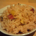 万華月's cooksnap of when they made さつまいもと塩昆布の炊き込みご飯♪.