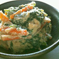 ☆ますお☆'s cooksnap of when they made 簡単！春菊の白和え.