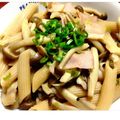 ハチミツタロウ's cooksnap of when they made 舞茸どっさり全粒粉パスタ.
