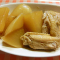 kan-chan!'s cooksnap of when they made 手羽先と大根の煮物.