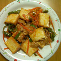 ysachie's cooksnap of when they made 厚揚げと豚肉の炒め物.