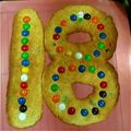 かかかあさま's cooksnap of when they made M&M’ｓアメリカンクッキー.