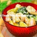 ruruchirin's cooksnap of when they made 海老じゃがブロッコリーのバジルマヨサラダ.