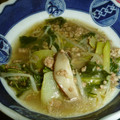 ももぱんな☆'s cooksnap of when they made 青梗菜ともやしのひき肉炒め.