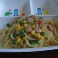ヤスネエ's cooksnap of when they made コーンスープで簡単カルボナーラ！.