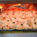 nikoniko mama's cooksnap of when they made ＊カリカリ油揚げの一口明太ピザ＊.