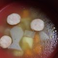 ユカリンご's cooksnap of when they made ☆こんにゃくジンジャーコンソメスープ☆.