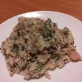 ＦＬＥＵＲ's cooksnap of when they made 小松菜チャーハン.