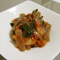 ハナレ's cooksnap of when they made キムチこんにゃく.
