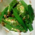 かぴーな's cooksnap of when they made オクラのおかかぽん酢和え.