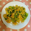ソアりん's cooksnap of when they made えびとセロリの中華玉子炒め.